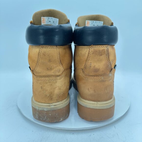 Timberland Pro Men Size 11.5M 65016 Wheat Nubuck Steel Toe Waterproof Boot - Picture 5 of 11